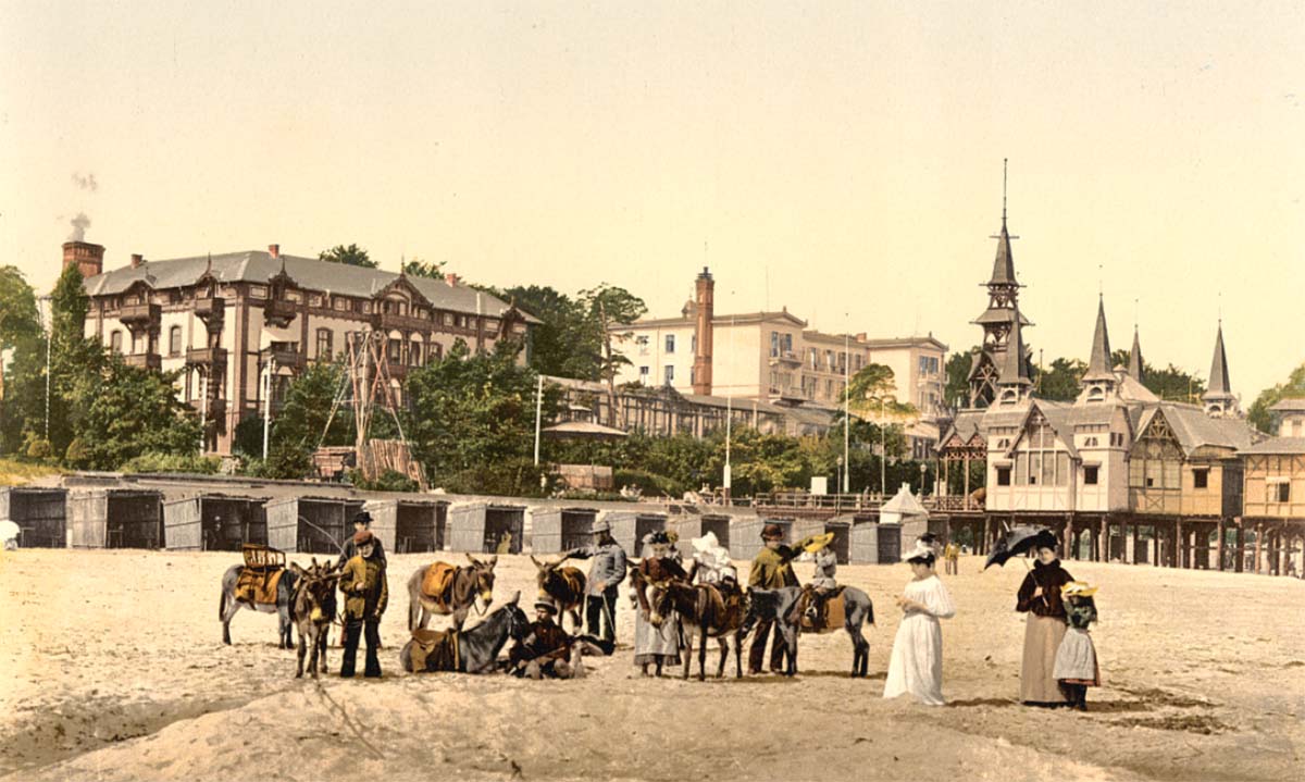 Casino and pier, Heringsdorf (i.e., Seebad Heringsdorf), Pomerania, Germany, Library of Congress, Prints & Photographs Division, LC-DIG-ppmsca-00710, loc.gov
